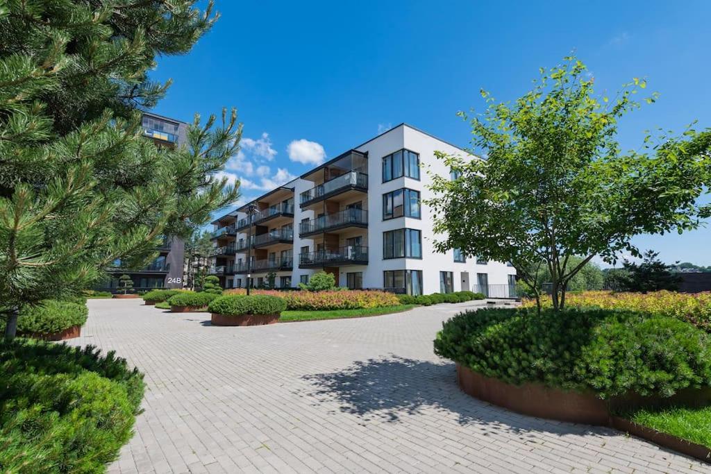Bright Kaunas Apartment With Castle View Exterior foto